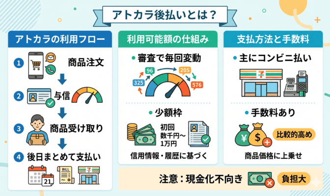 アトカラ後払いとは？