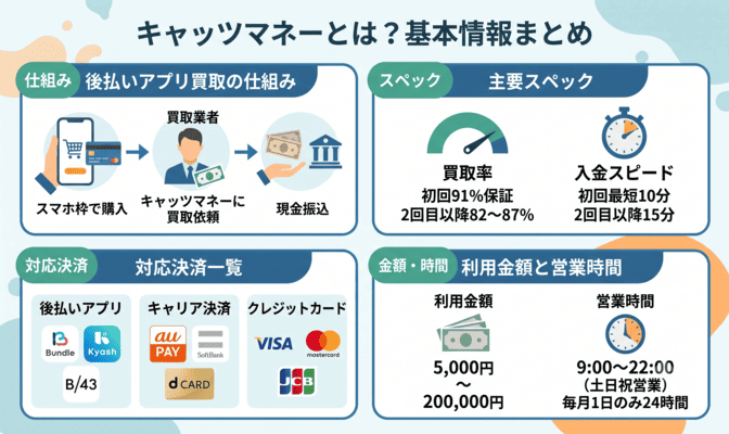 キャッツマネーとは？現金化サービスの基本情報